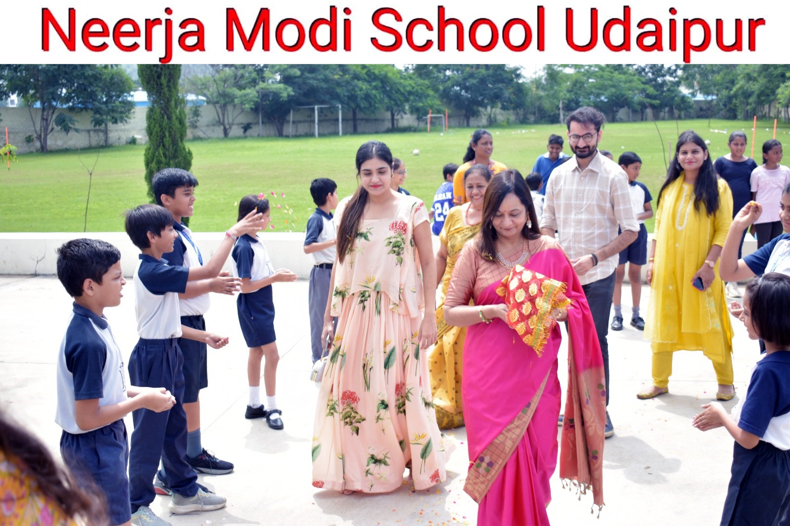 Ganesh Chaturthi Celebrated at Neerja Modi School