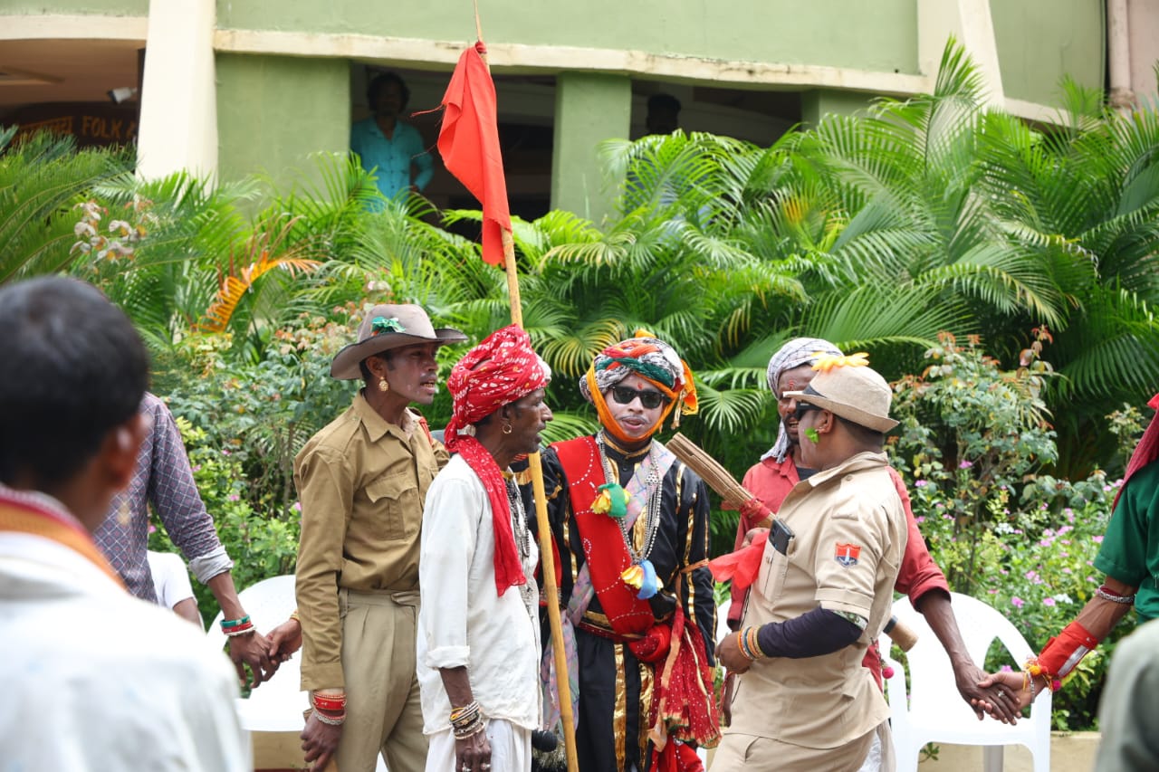 ### Vibrant Gavri Dance Enthralls Audience at Bhartiya Lok Kala Mandal