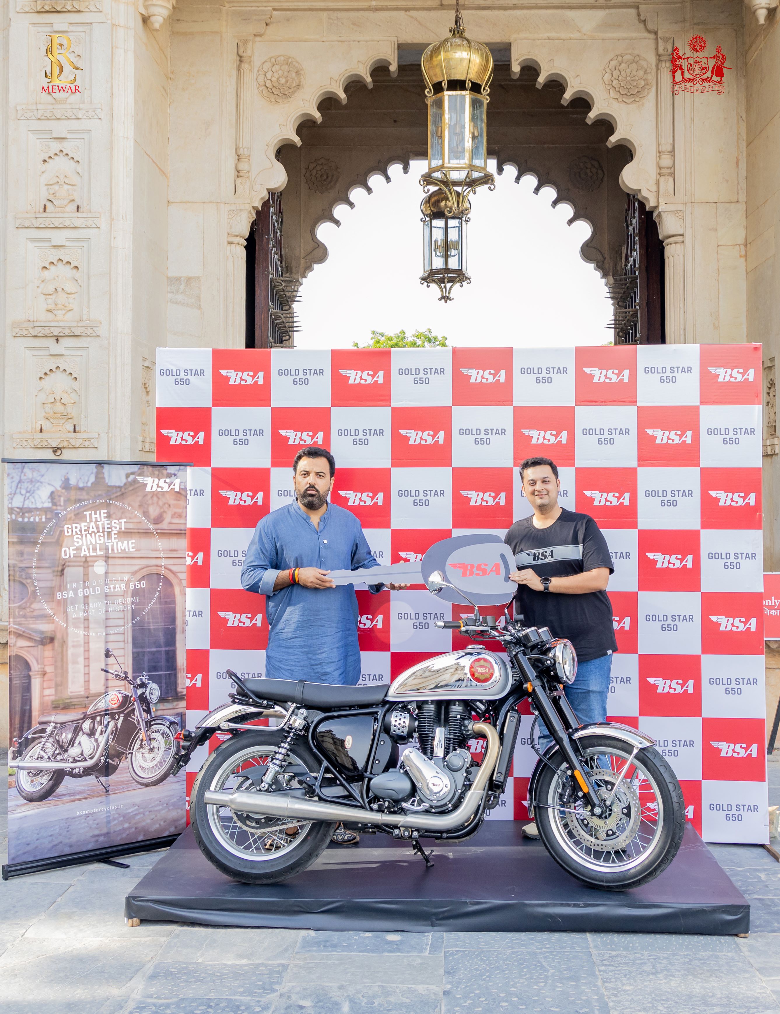 BSA Motorcycles Delivers Rajasthan’s First Gold Star 650 to Prince Lakshyaraj Singh Mewar of Udaipur