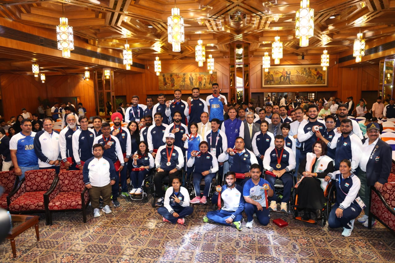 IndianOil felicitated Indian Para Athletes for Historic Feat at Paris 2024; IndianOil’s Support Lauded by Minister of State