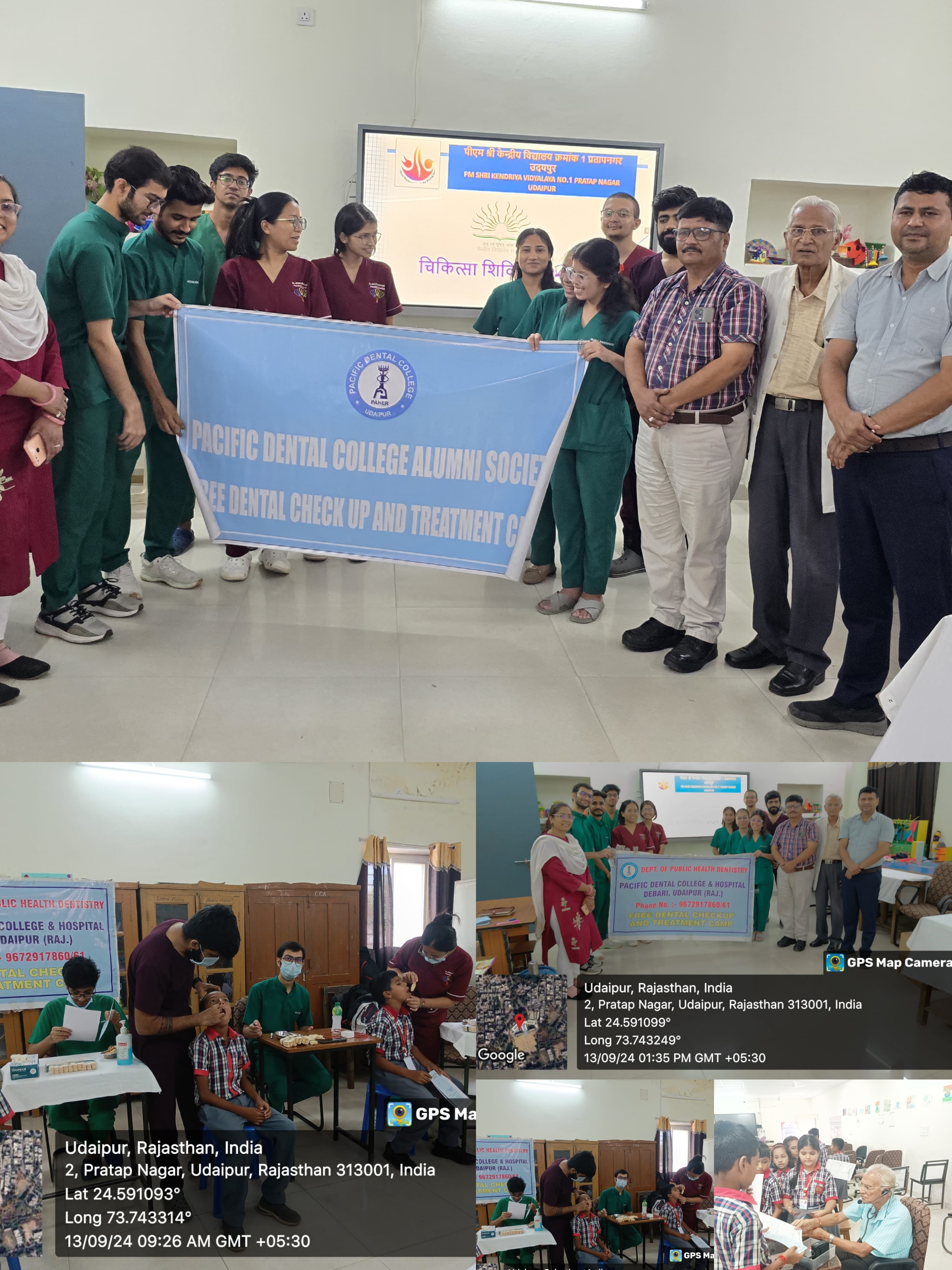 Health Check-Up Conducted at Kendriya Vidyalaya