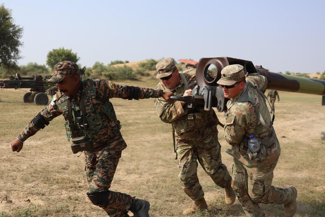 ### India-US Joint Training Exercise Yudh Abhyas: Contingents Train Hard