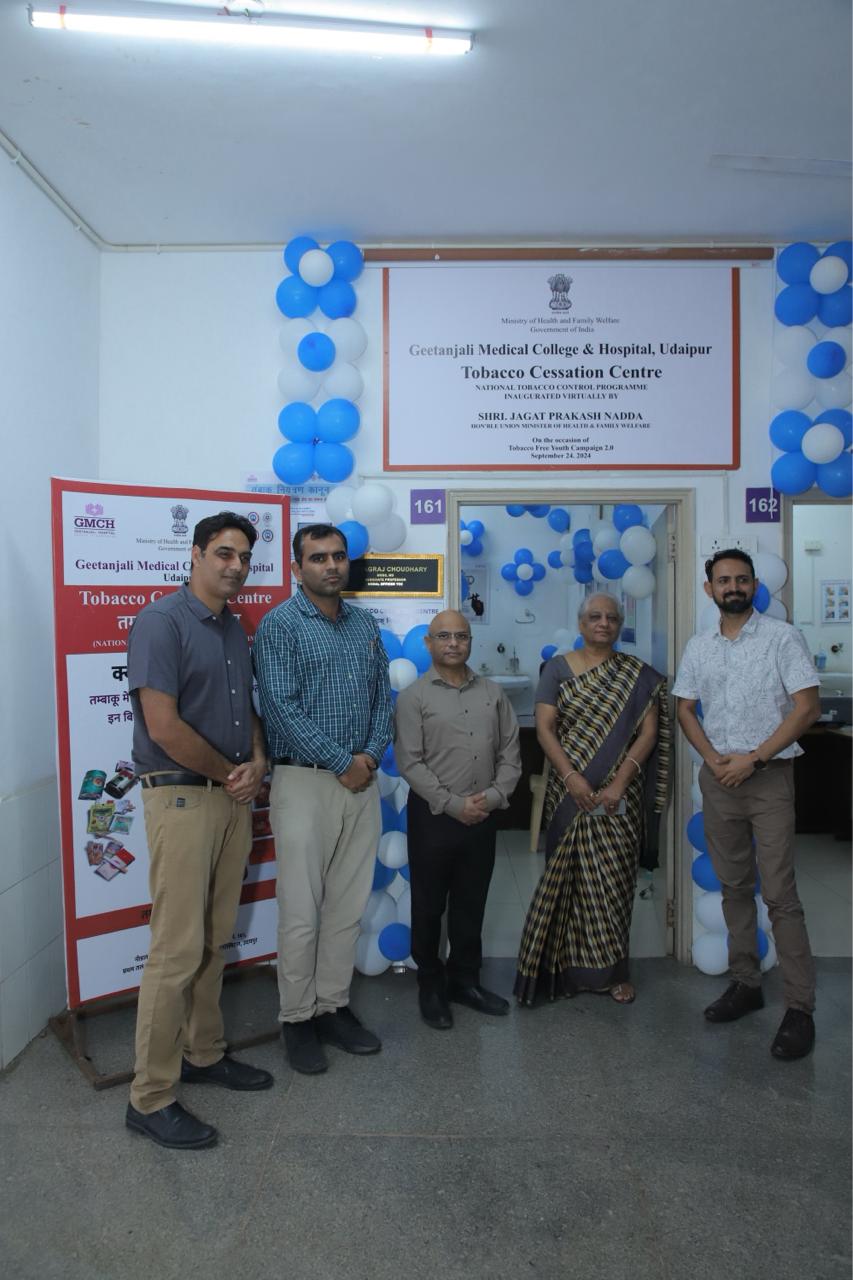 ### Tobacco Cessation Center Inaugurated at GMCH