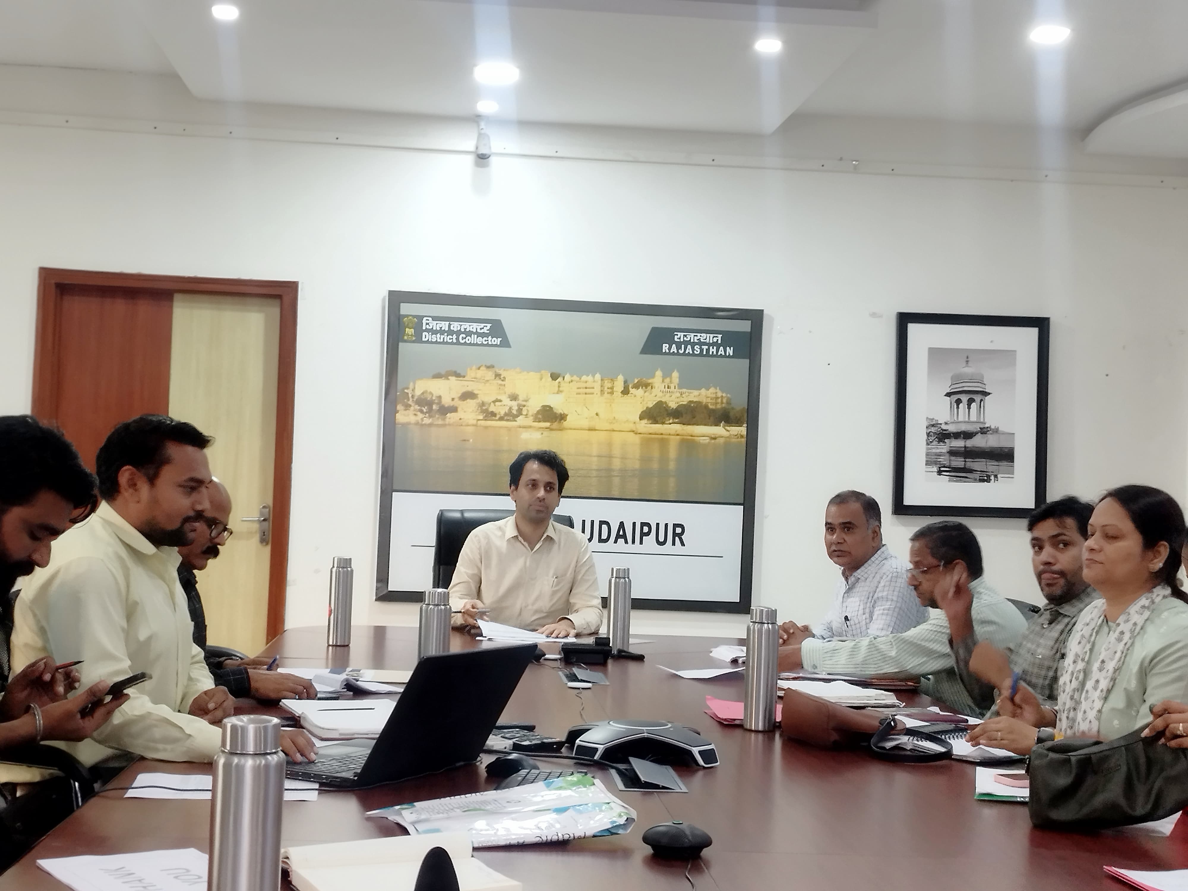 Monthly Meeting of District Water and Sanitation Mission Held