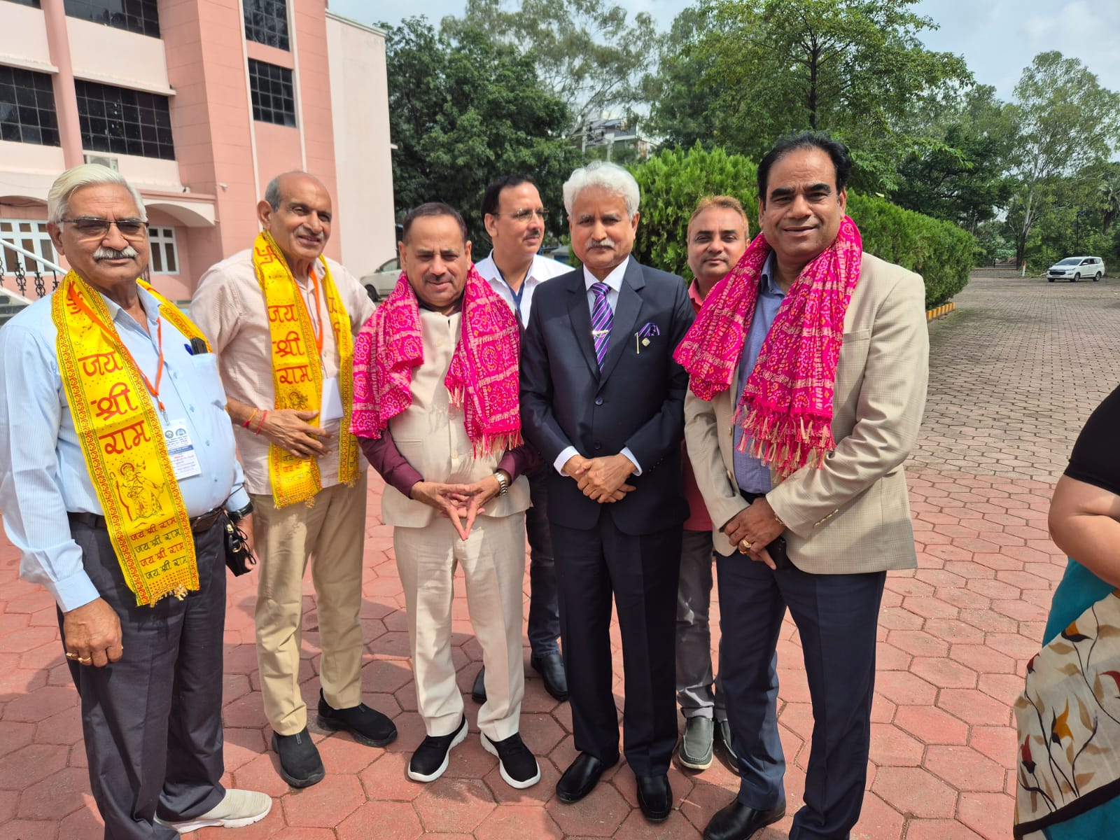 ### NIMS University Pro Chancellor Attends Lecture at Devi Ahilya University