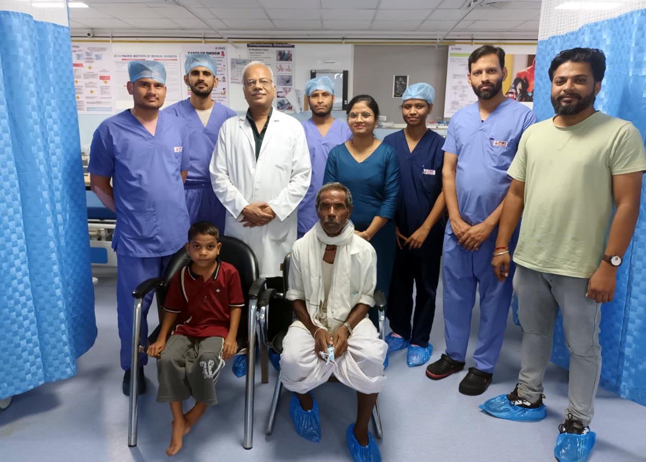 Rare Successful Surgery for Child at PIMS Hospital, Udaipur