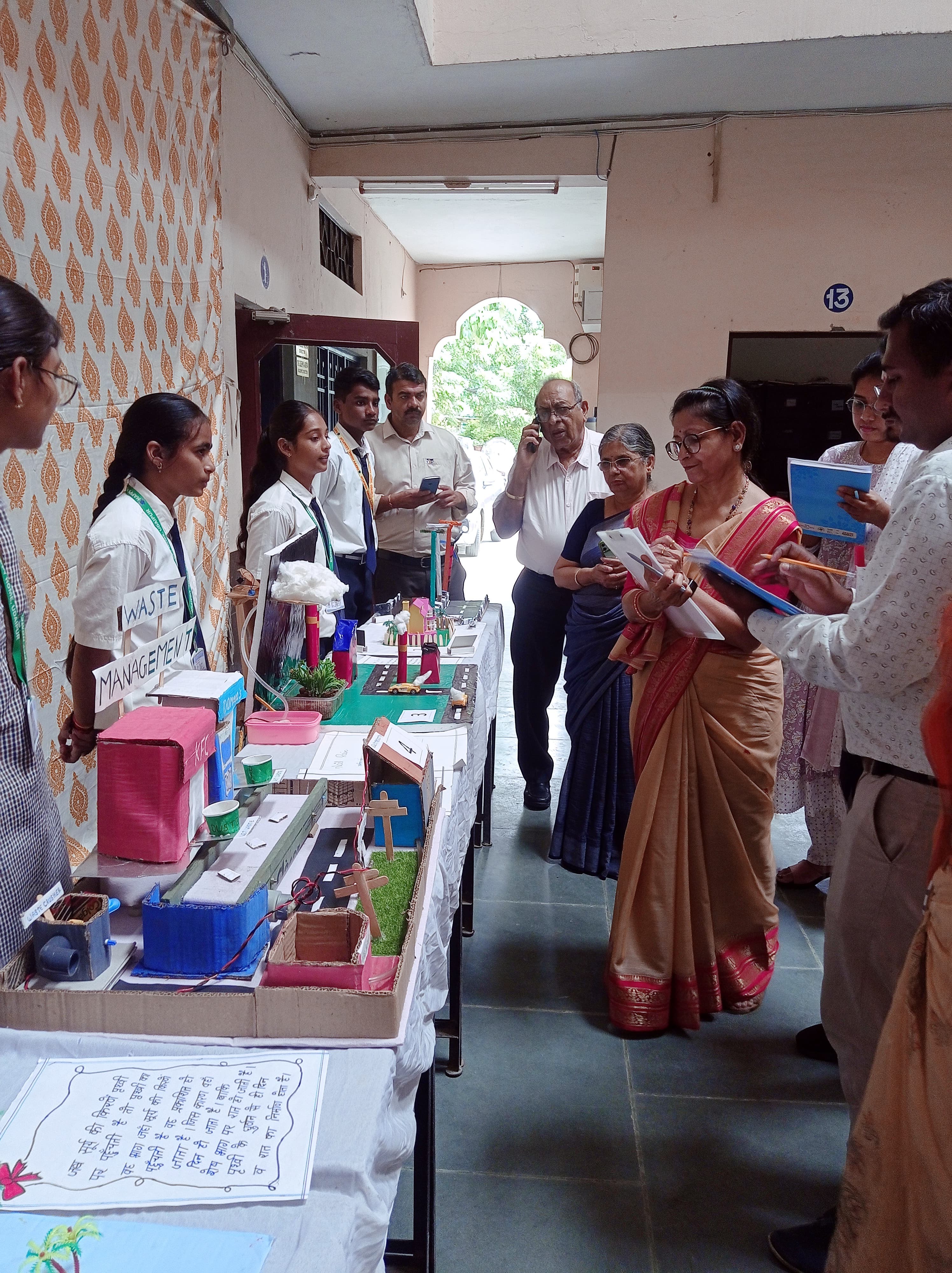 Science Fair Held at Happy Home Higher Secondary School