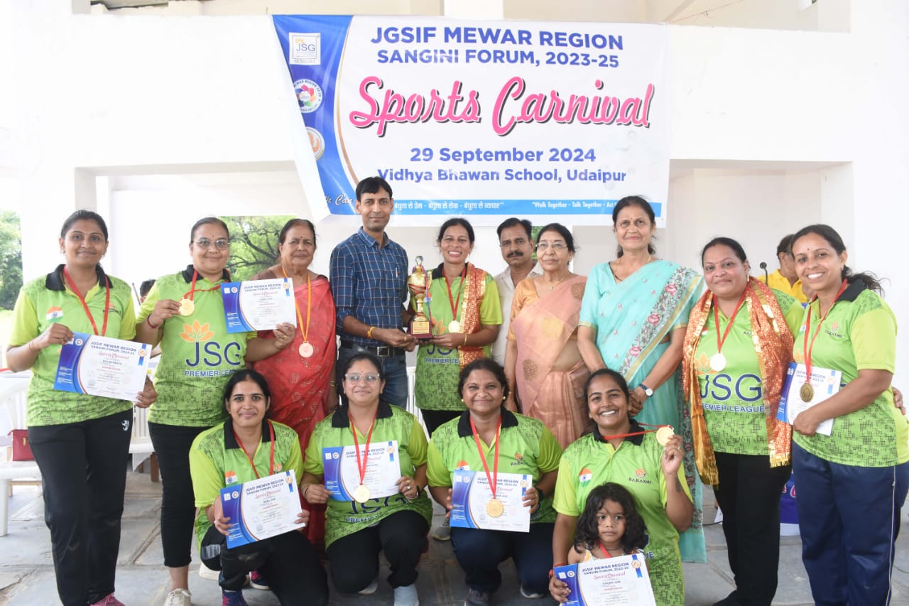 Sangini Mewar Sports Carnival Concludes