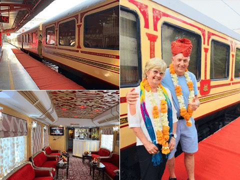 Rajasthan's Royal Luxury Train Palace on Wheels Ranks First in Condé Nast Luxury Train Survey