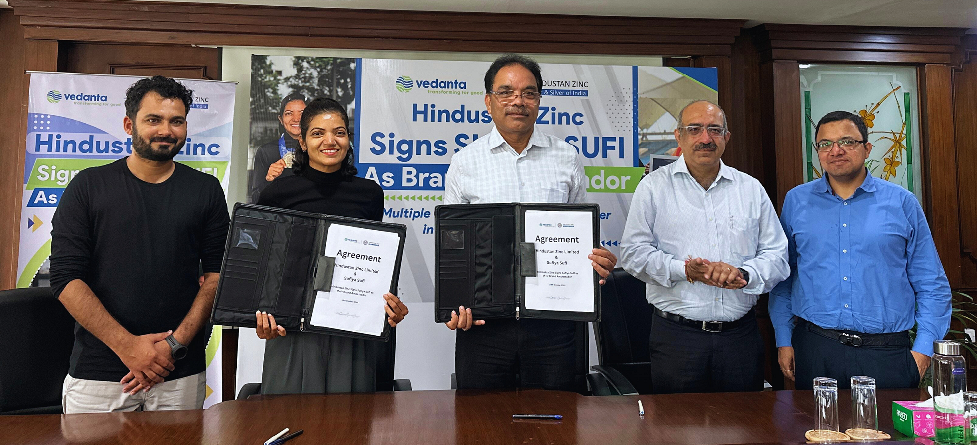 ### Hindustan Zinc Signs Ultra-Runner Sufiya Sufi as Brand Ambassador