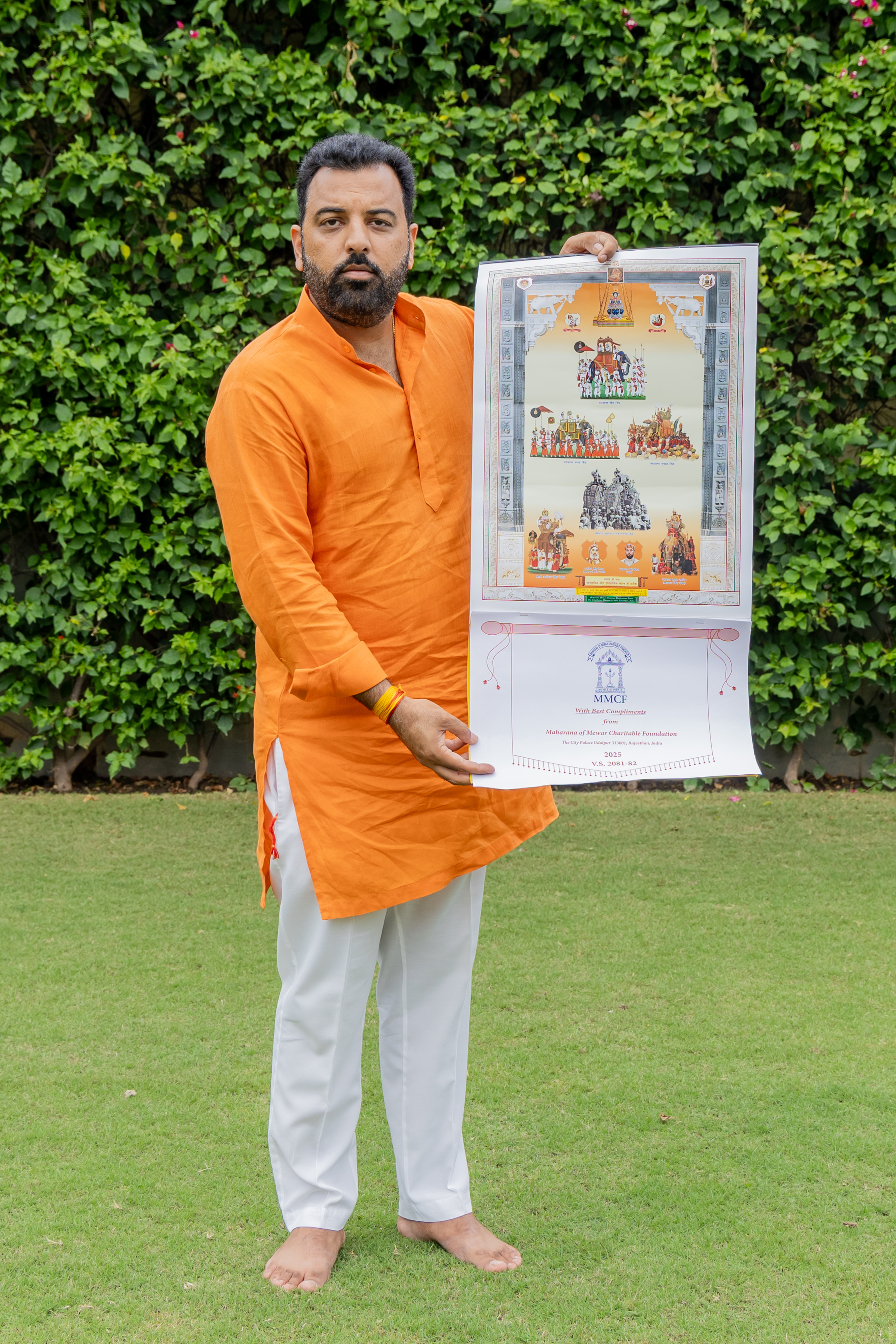 Dr. Lakshyraj Singh Mewar Launches Annual Calendar 2025