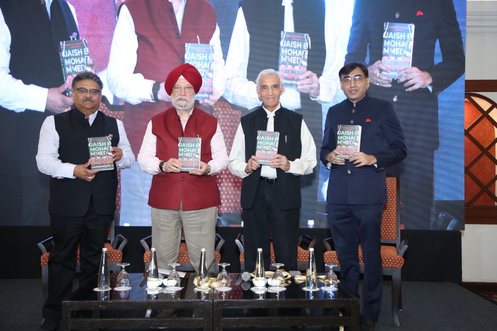 Union Minister Hardeep Singh Puri Launches Dr. Abhinav Pandya's Research Book in New Delhi