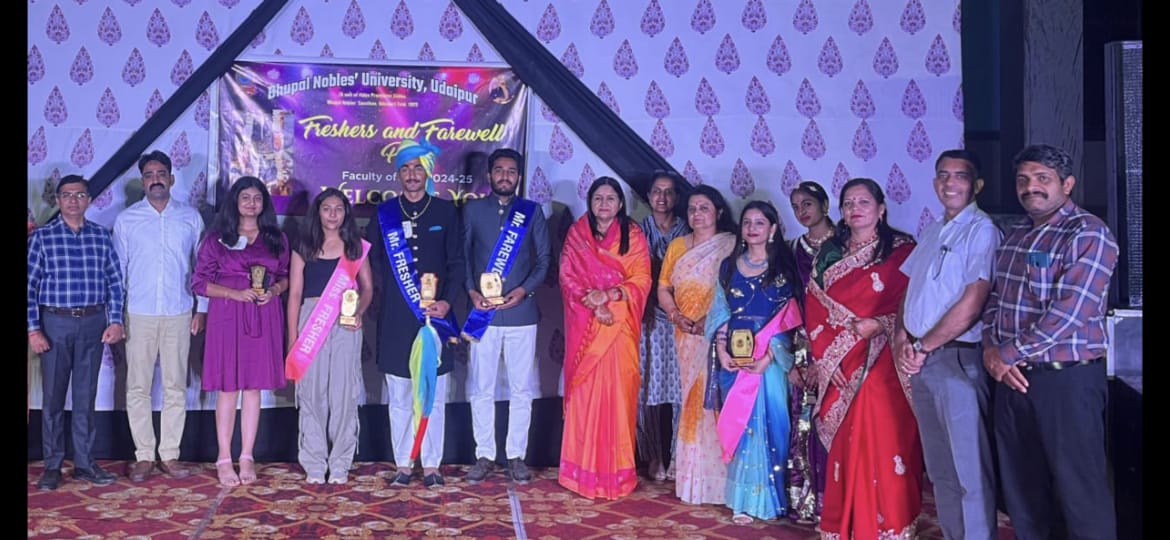 Nakul Dev Singh and Archi Crowned Mr. and Miss Fresher