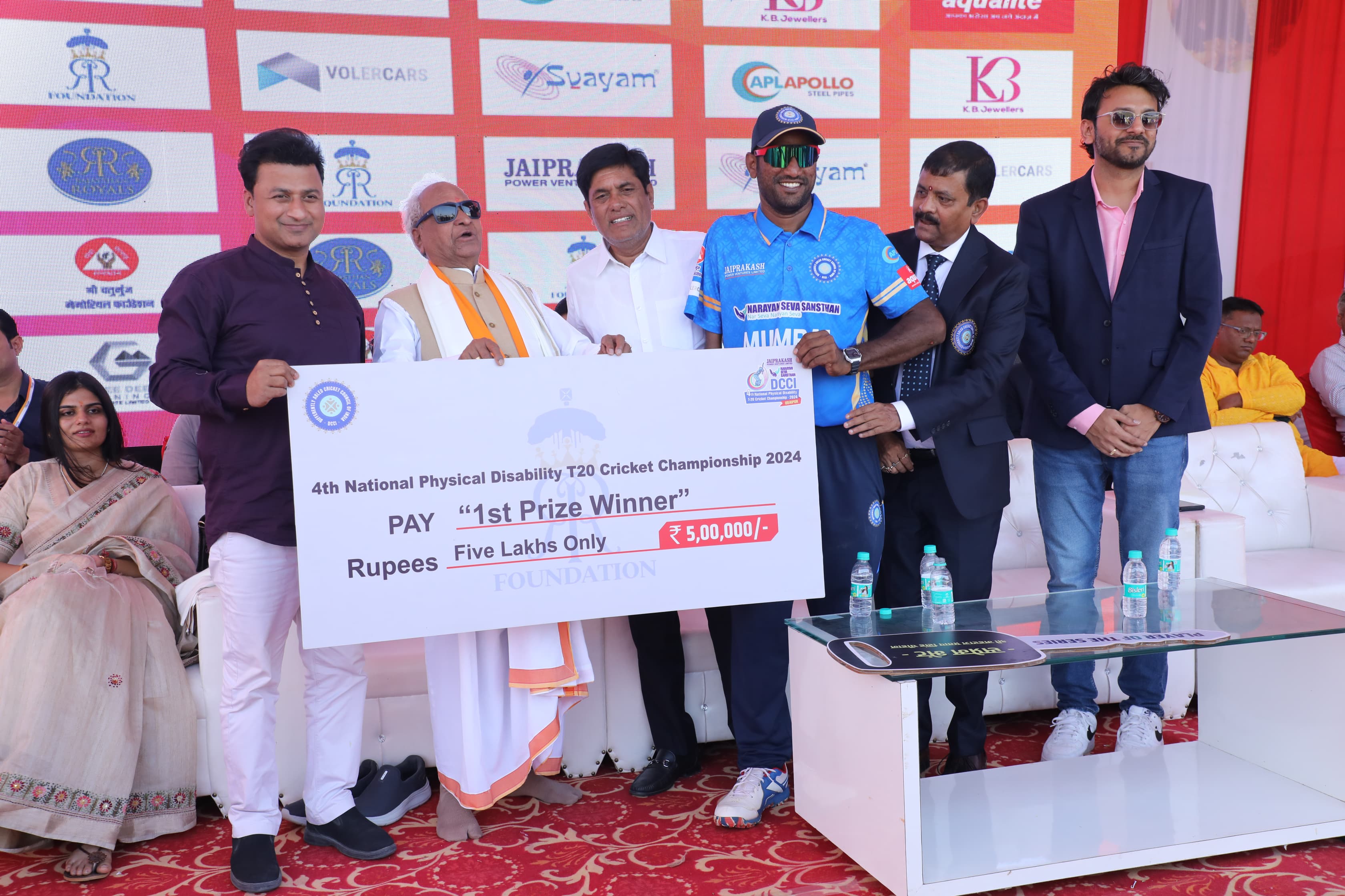 ###NSS  & DCCI's Fourth National Divyang Cricket Championship Concludes with Mumbai's Triumph