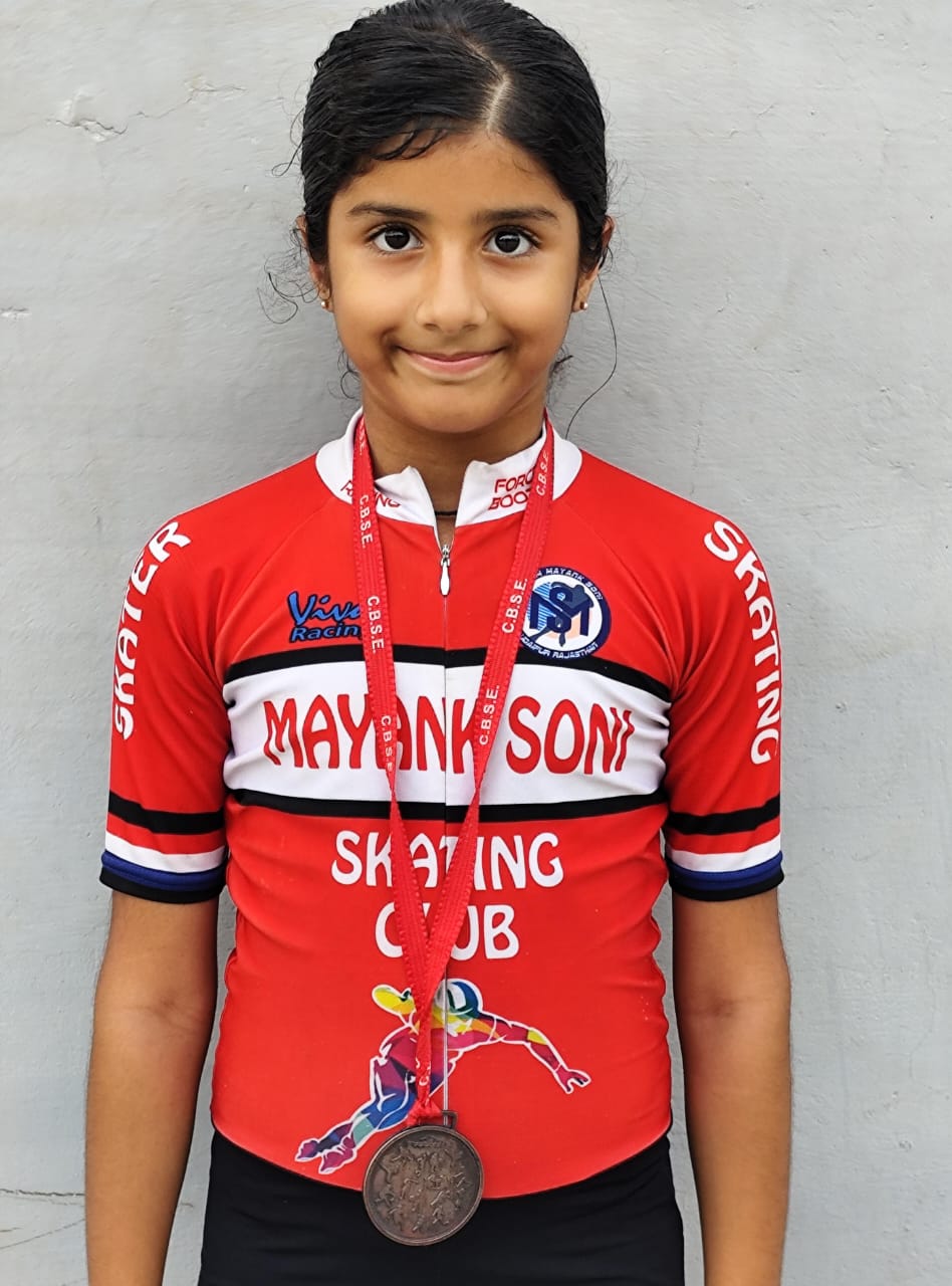 Mayra from Udaipur Wins Bronze Medal at National Level