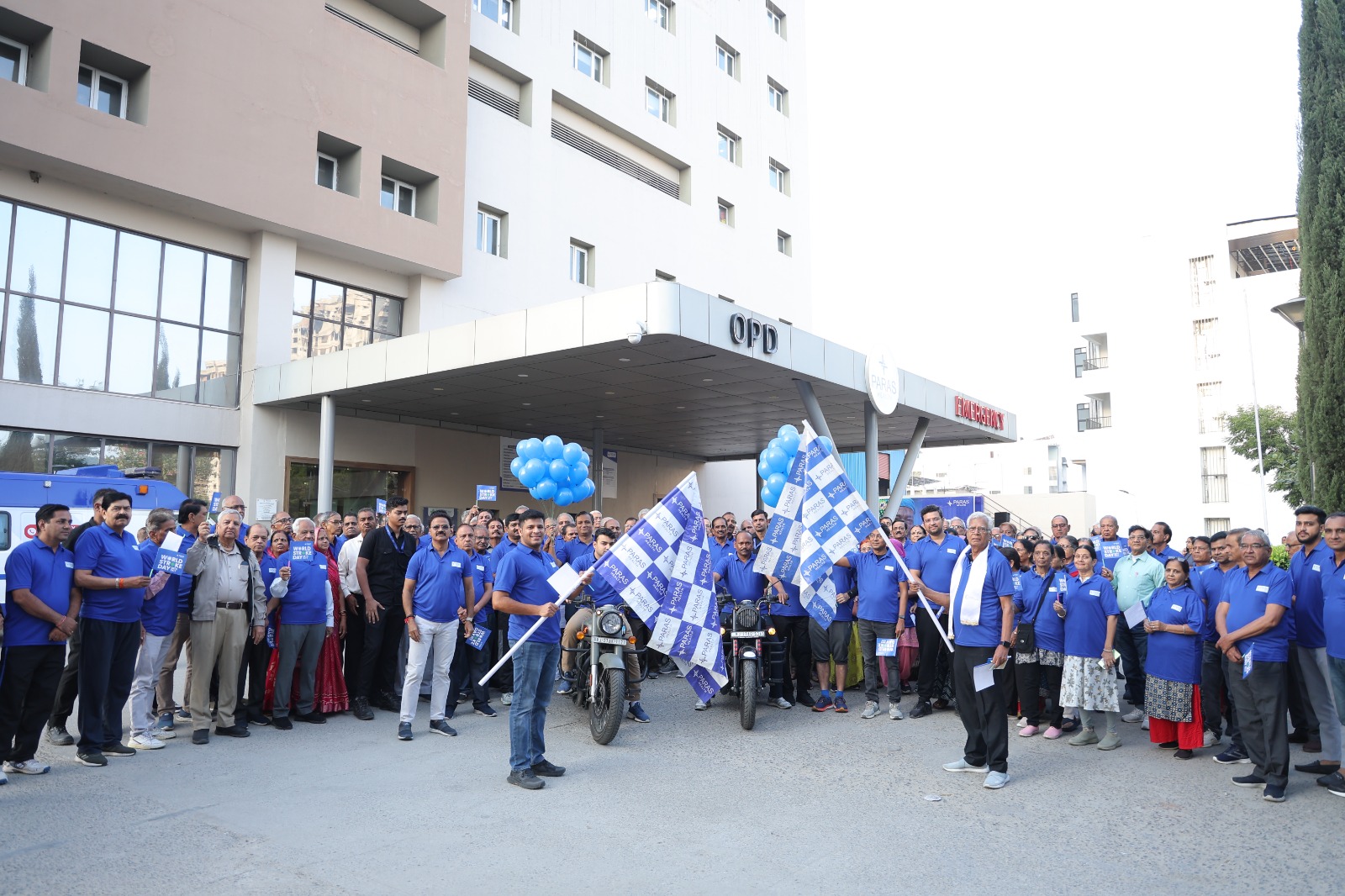 ### Paras Health Udaipur Organizes Walkathon on World Stroke Day