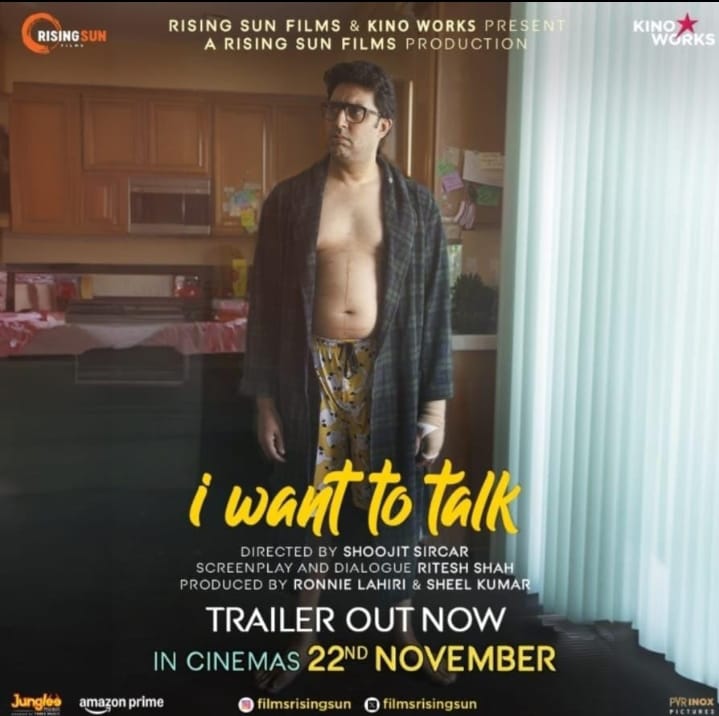 Trailer of 'I Want to Talk' Released!