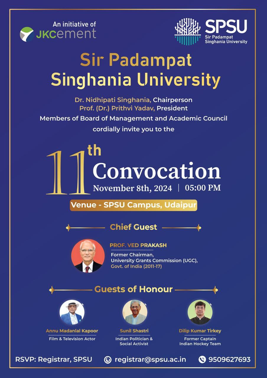 THE 11TH CONVOCATION of SPSU