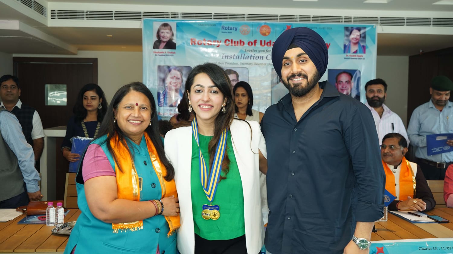 ###Rotaract Club Aishwarya and Interact Rockwood Receive Charters