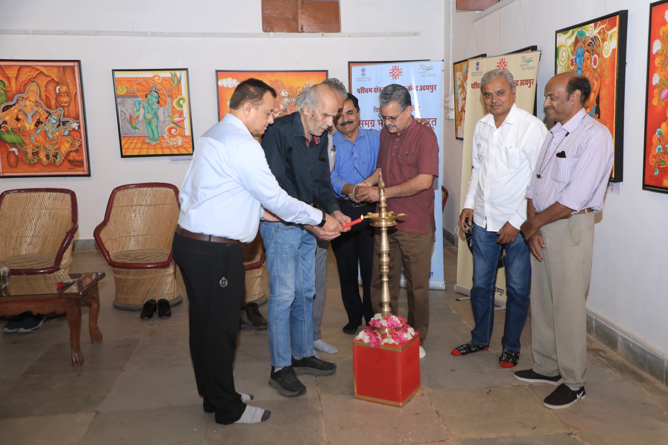 Inauguration of Painting and Sculpture Camp on the Theme "Integrated India - One India"