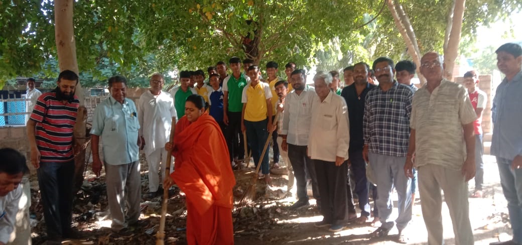 Voluntary Labor Camp Organized Under "Navo Barmer" for Cleanliness Drive