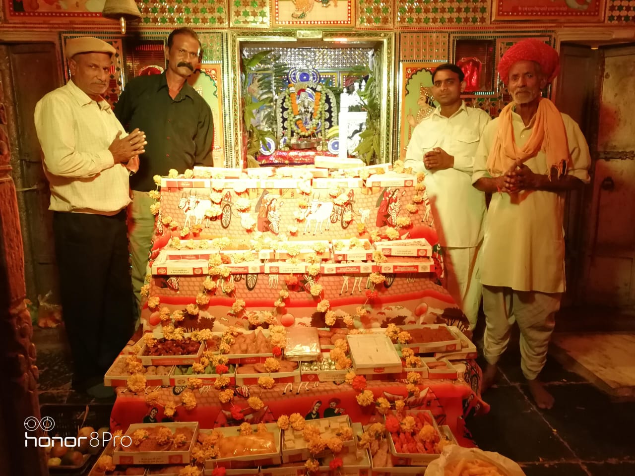 1400-Year-Old Temple Offers 56 Delicacies to Lord Thakur Ji