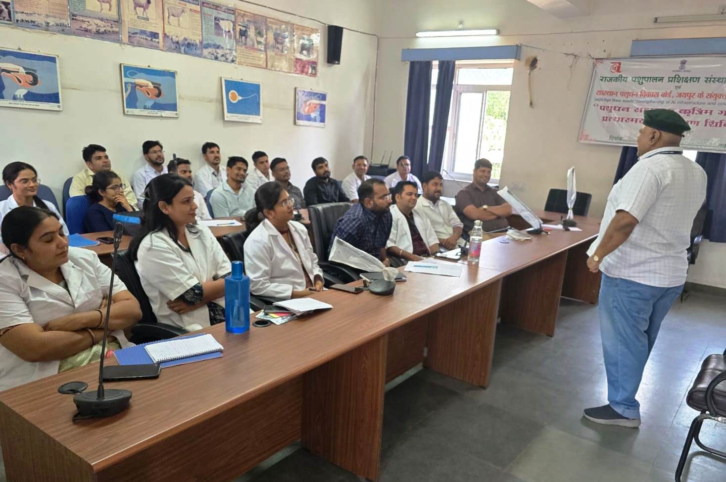 Training Provided to Newly Appointed Veterinary Officers