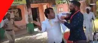 Controversy Erupts After Independent MLA Naresh Meena Slaps SDM Amit Chaudhary in Rajasthan