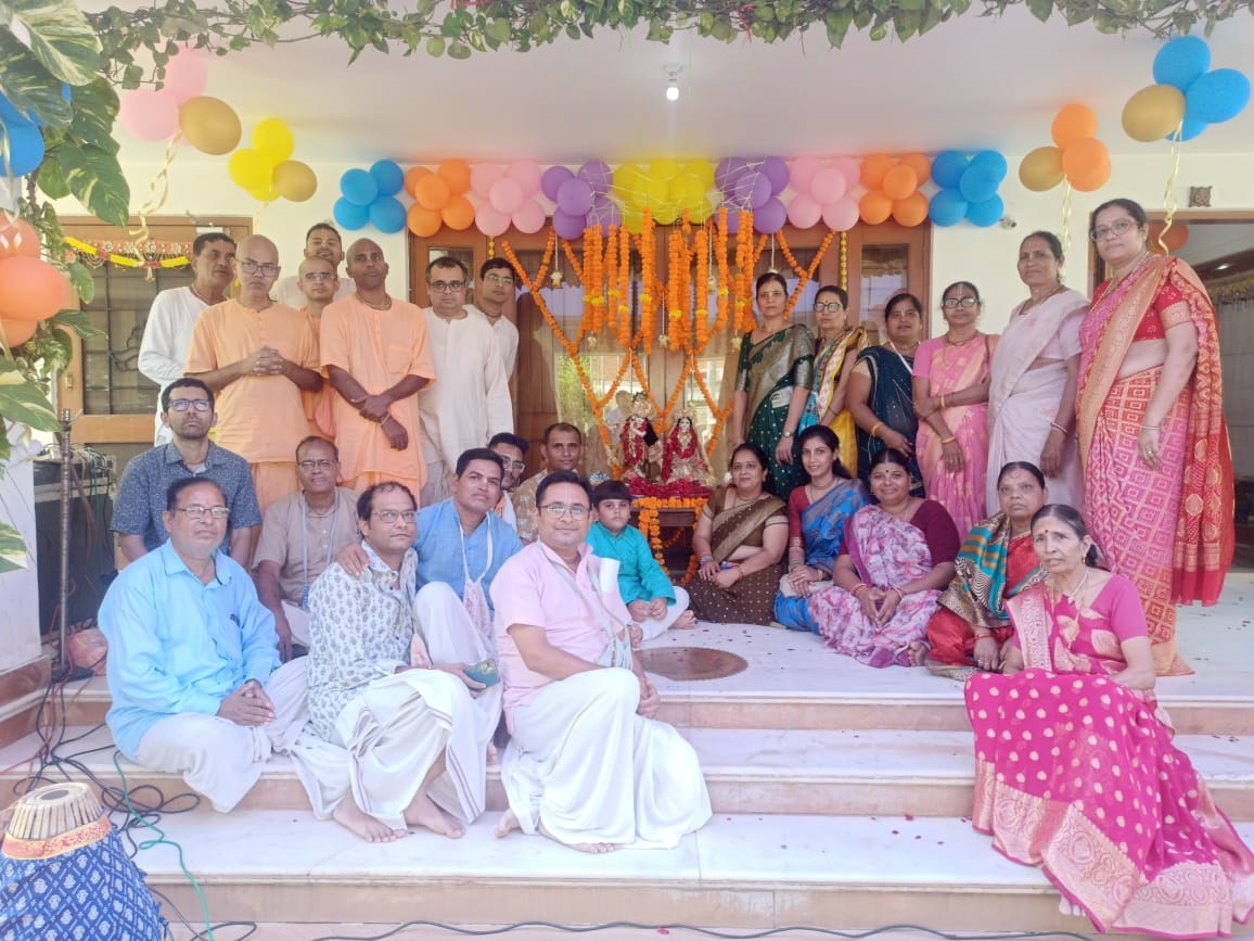 Dev Diwali Celebrated with Diya Donation at ISKCON Center, Banswara on Kartik Purnima