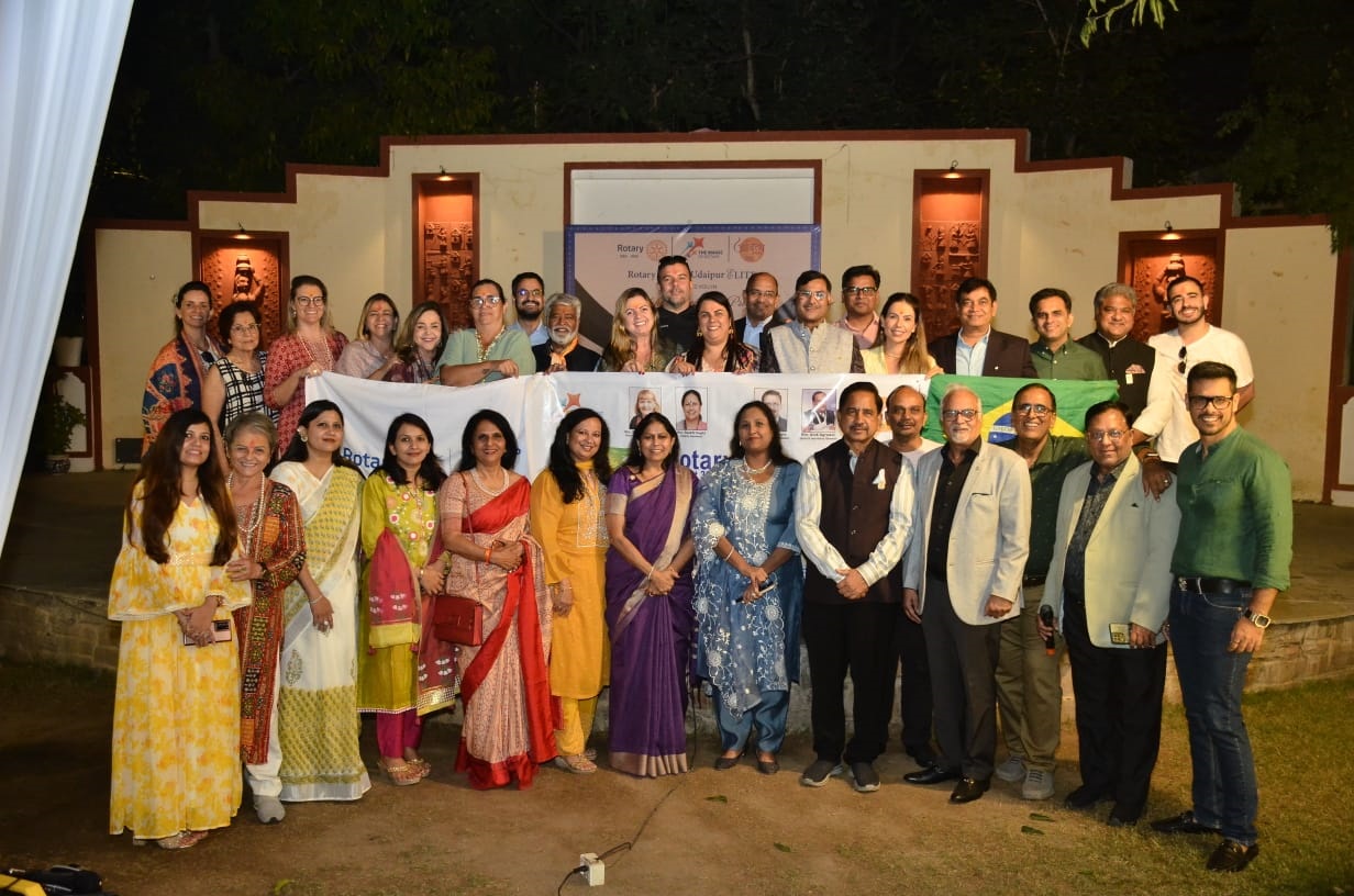 Udaipur’s Grandeur and Culture Enchant Brazilian Rotary Team