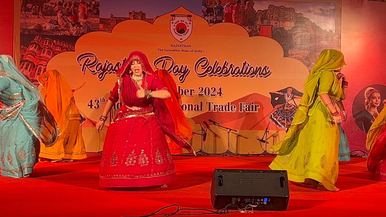 ### Rajasthan’s Cultural Evening Mesmerizes at International Trade Fair