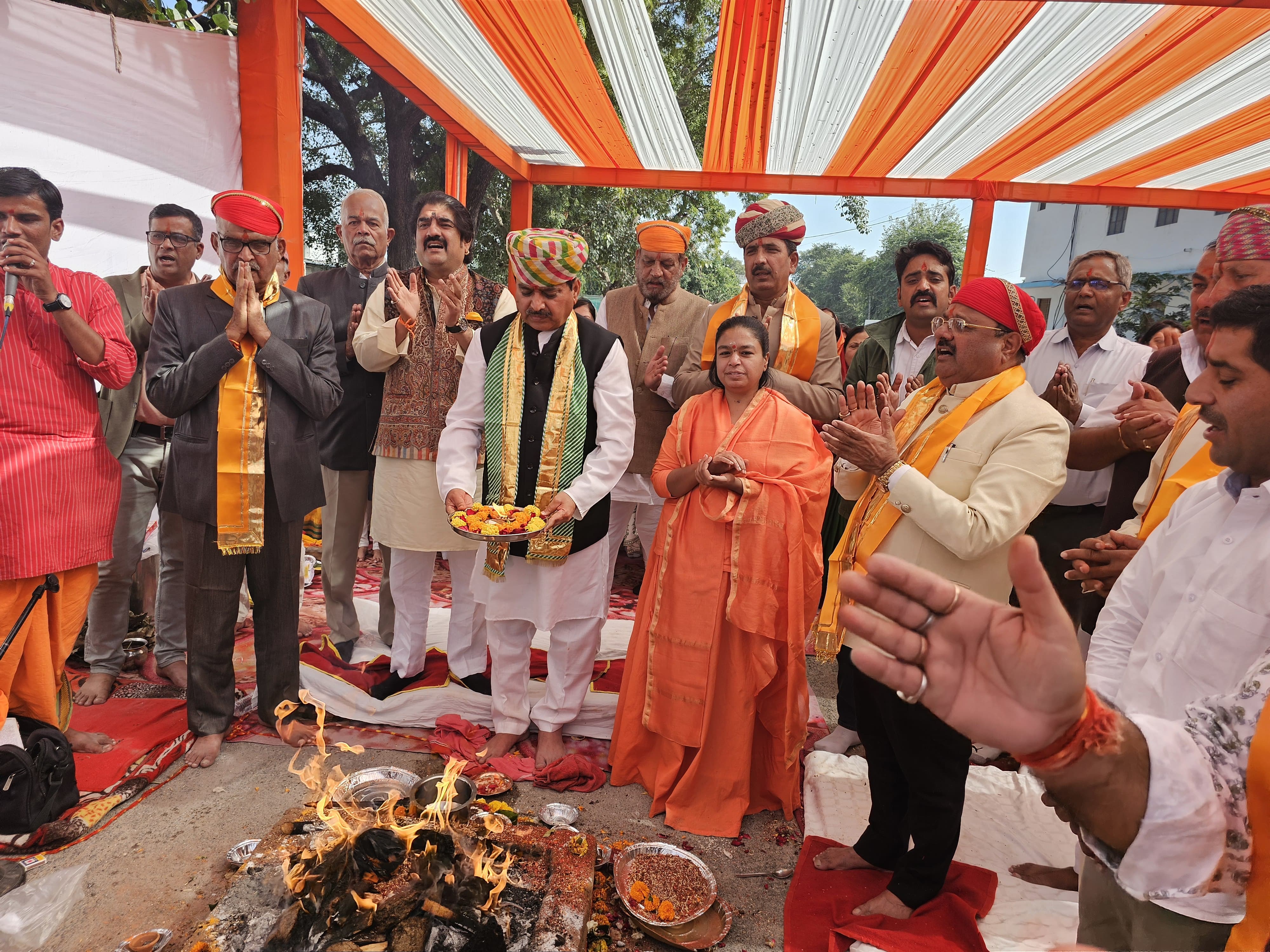 Grand Inauguration of the Newly Constructed Veer Kesari Balaji Temple at Bhupal Nobles Institute