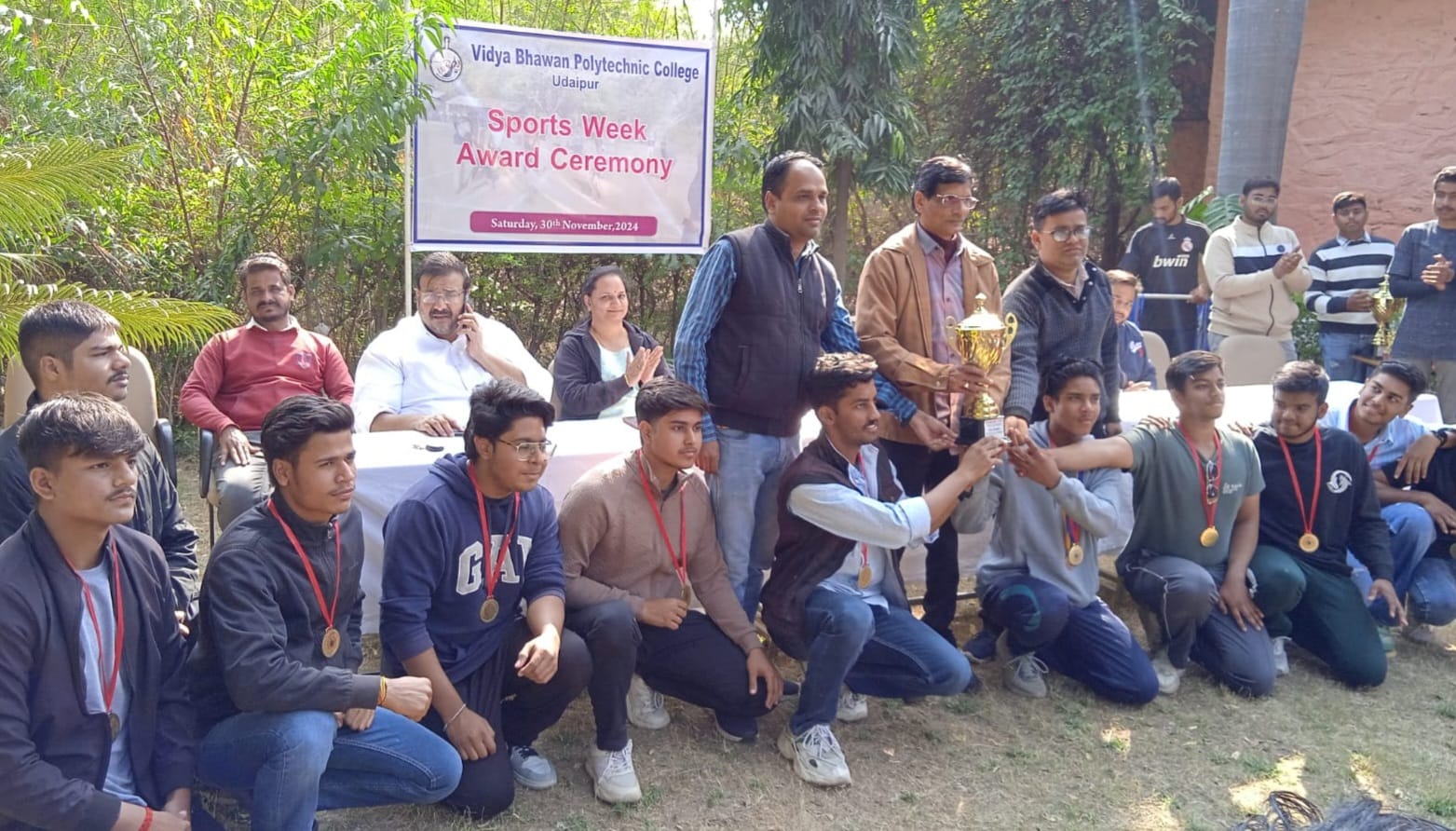 ### Vidya Bhawan Polytechnic Sports Week Concludes