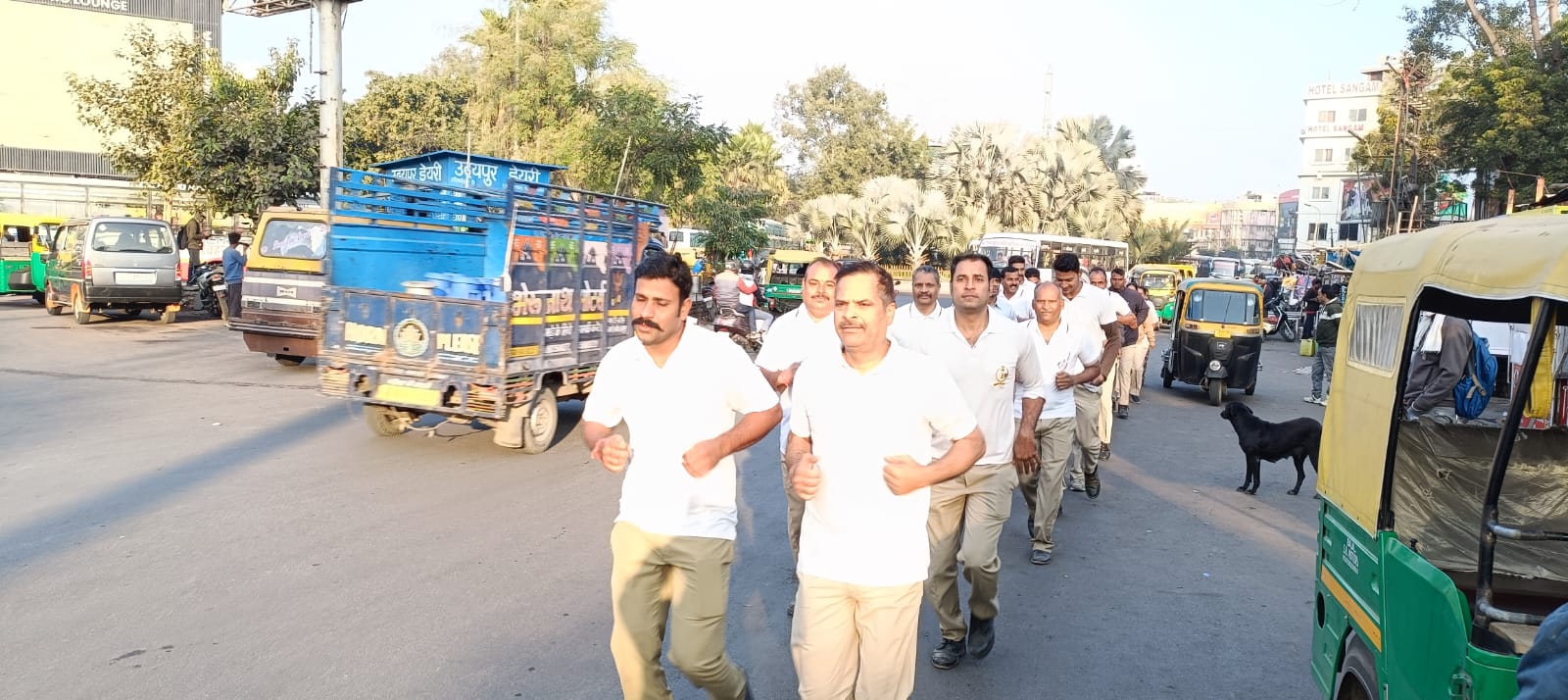 Marathon Organized on the Occasion of the 62nd Foundation Day of Home Guards