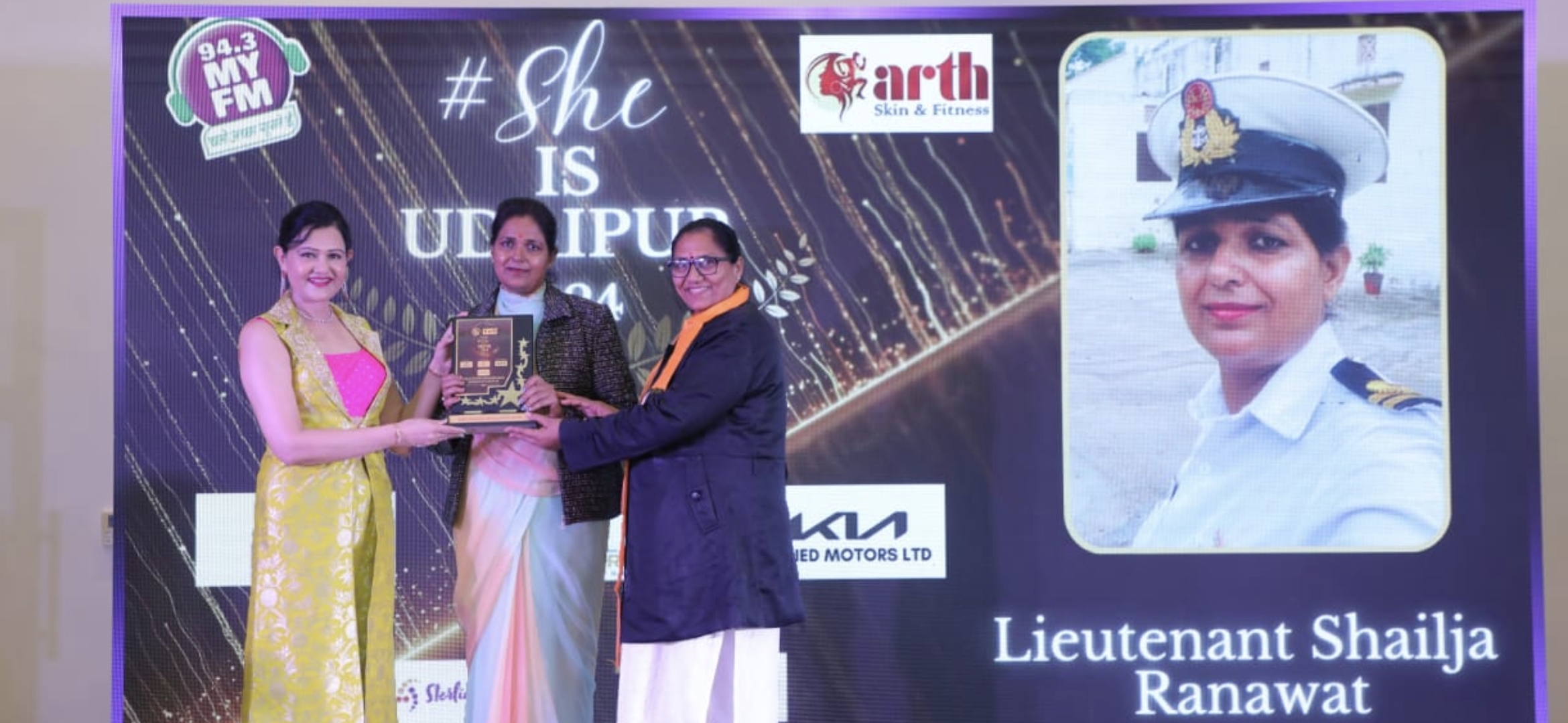 Empowerment of Udaipur's Women Honored at 'Hashtag She-Is Udaipur 2024' Talent Award Ceremony, Dr. Shailja from BN Recognized