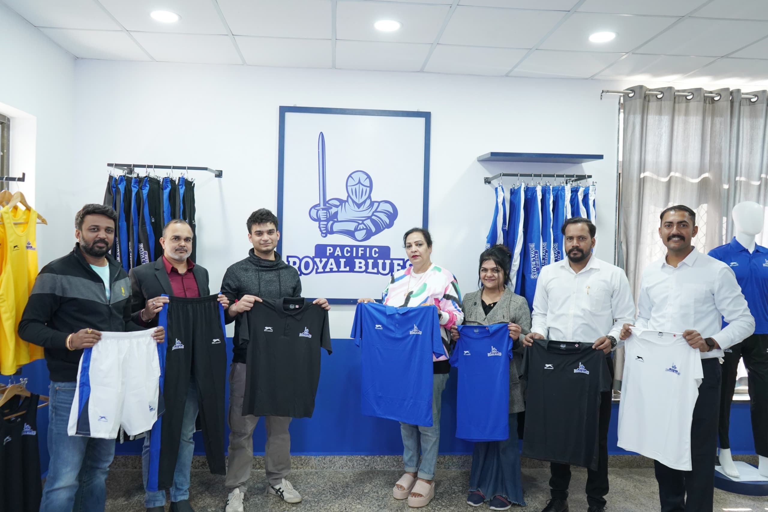 Inauguration of Pacific Royal Blues Merchandise Store at PMCH