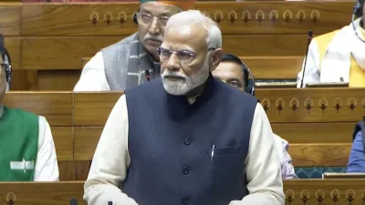 Congress Cannot Escape the Sin of Emergency: PM Modi's Roar in Response to Constitution Debate in Lok Sabha