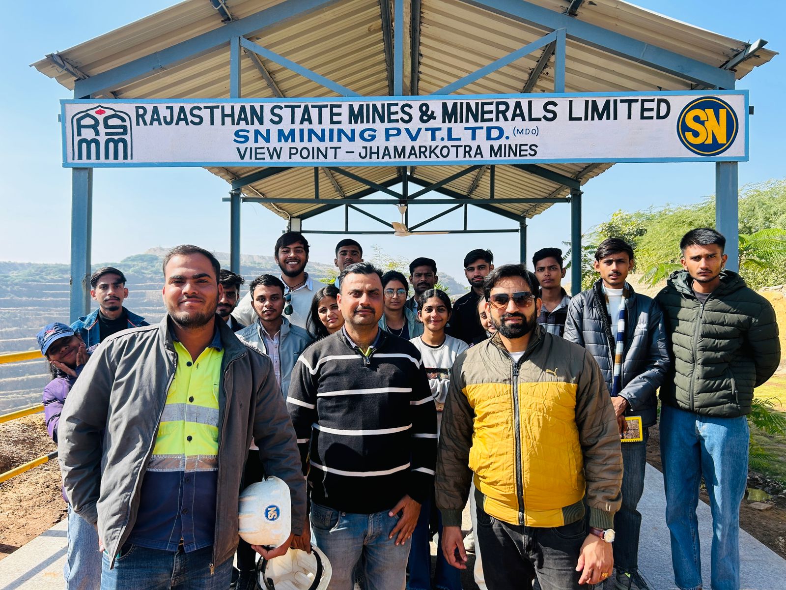 Two-Day Educational Excursion by Bhupal Nobles' Geology Department Students