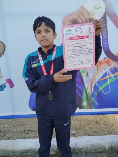 Mission Uday Shines at Haryana Open Kids Athletics Championship