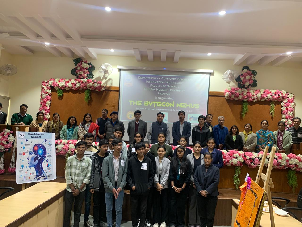 Inauguration of "Bytecon Nexus Techno Academic Departmental Activities 2024-25"