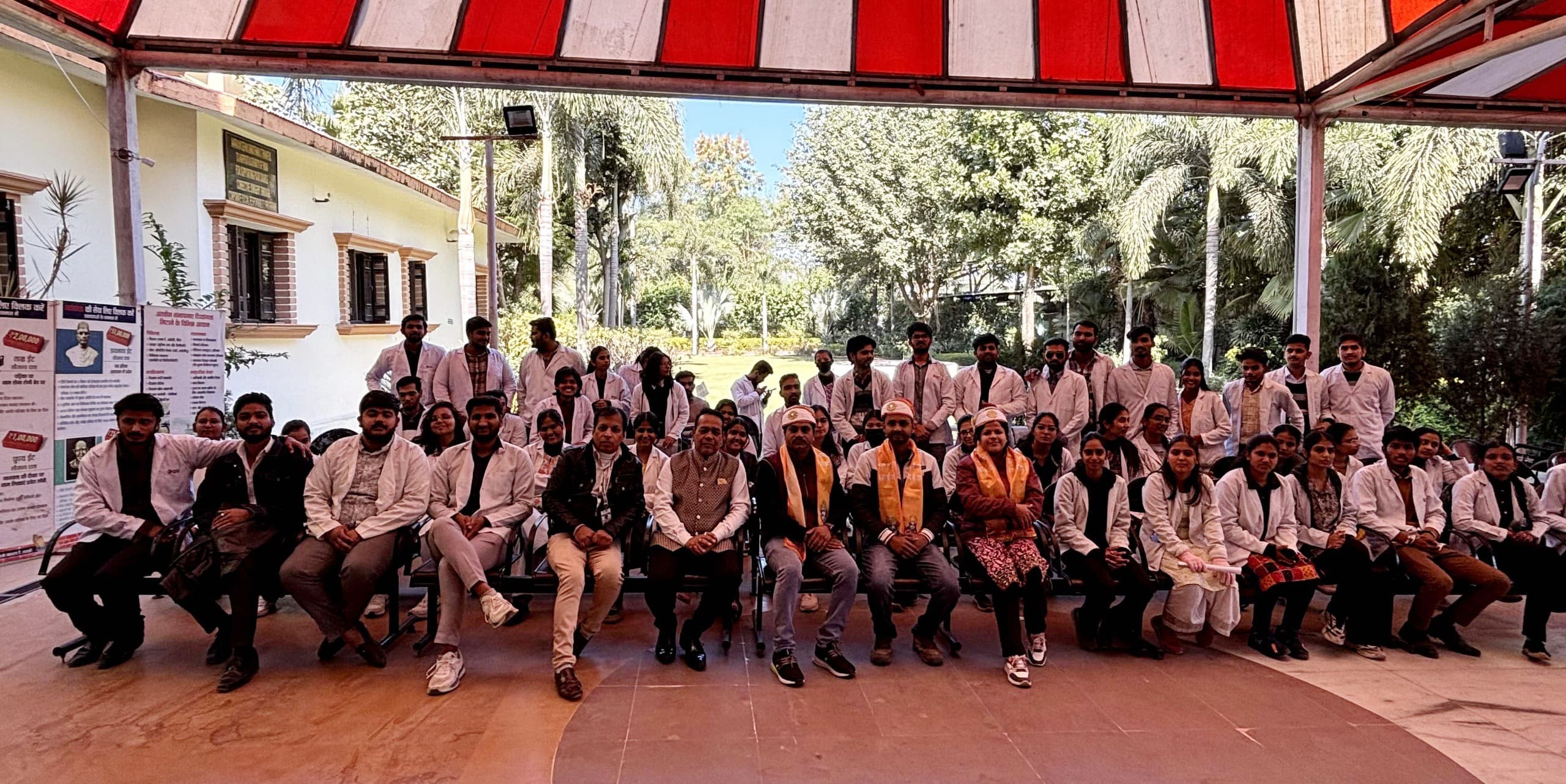 Students of Pacific College of Physiotherapy Visit Narayan Seva Sansthan for Educational Tour