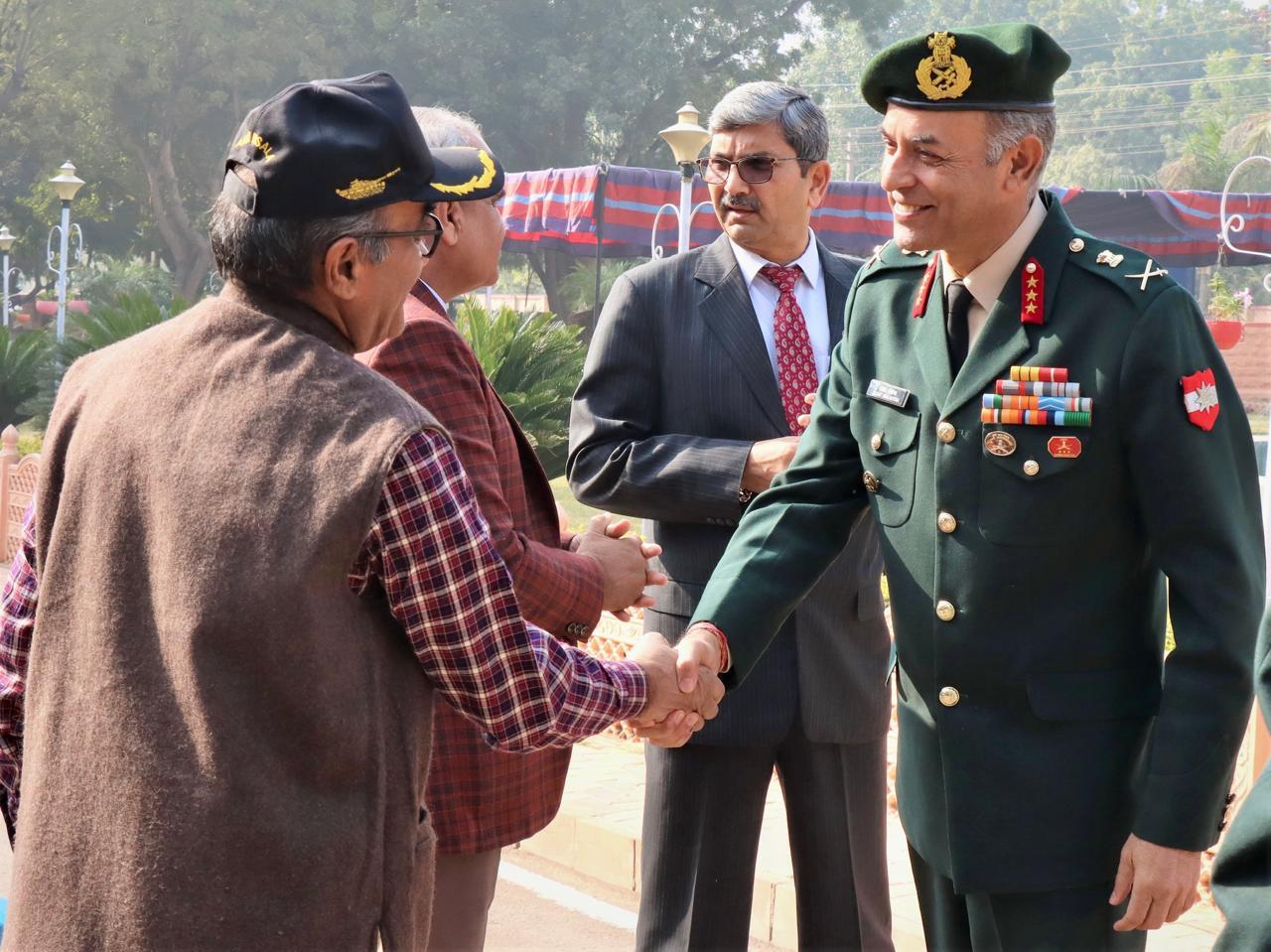 OUTREACH PROGRAMME FOR VETERANS HELD AT JODHPUR MILITARY STATION