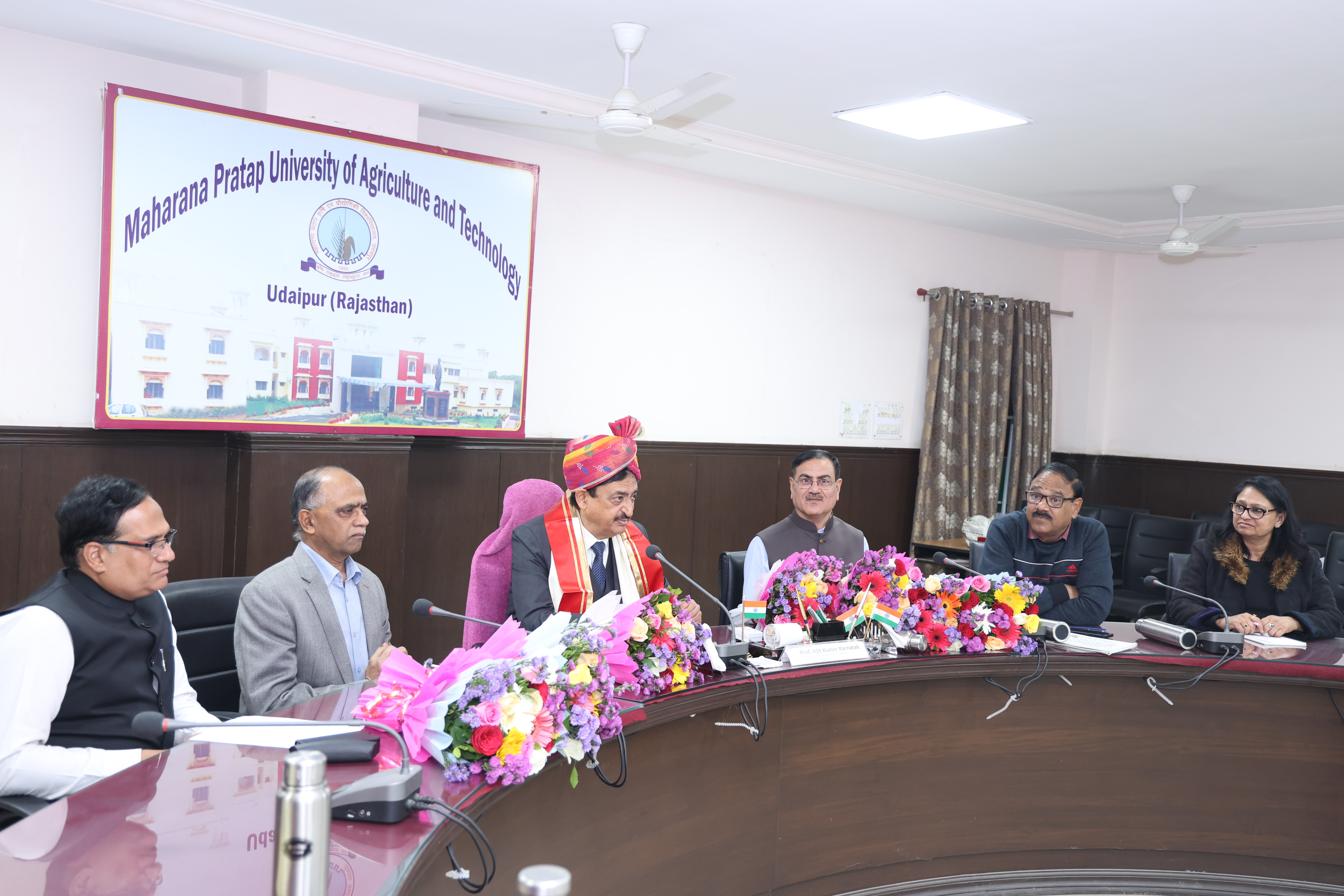 Recently Promoted Scientists and Teachers Express Gratitude and Honor Vice-Chancellor Dr. Karnataka