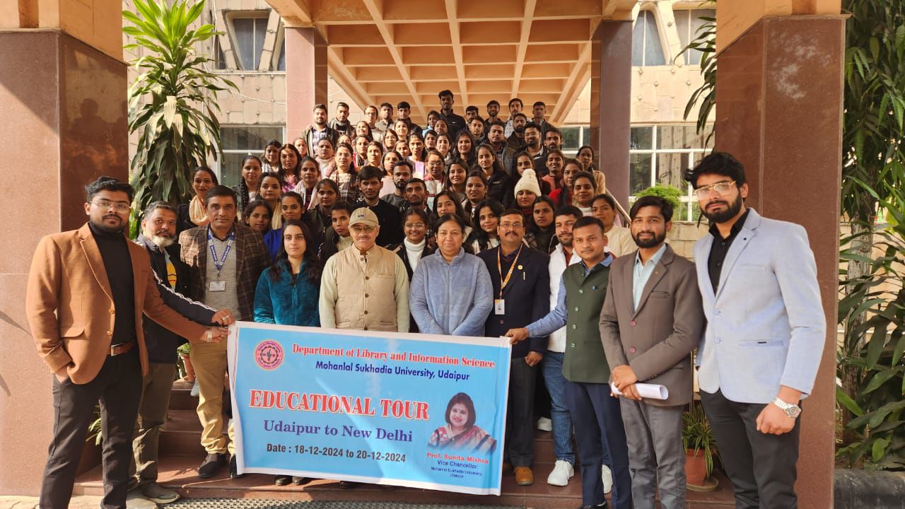 Library and Information Science Students Visit Libraries in Delhi