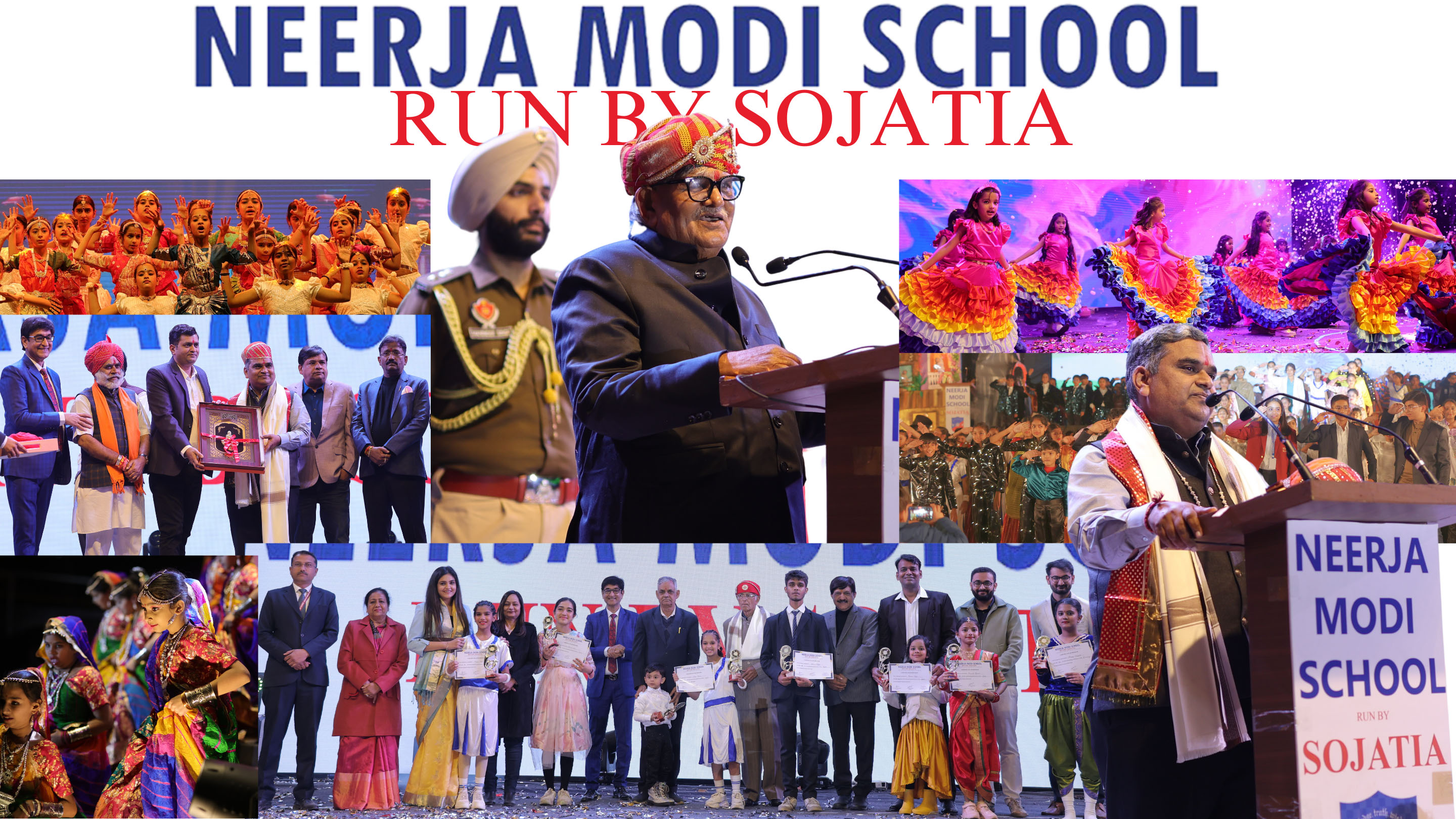 Neerja Modi School's Grand Annual Function Held with Punjab Governor Gulab Chand Kataria as Chief Guest