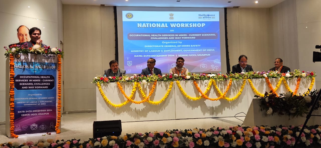 National Workshop on Occupational Health in Mines Held in Udaipur