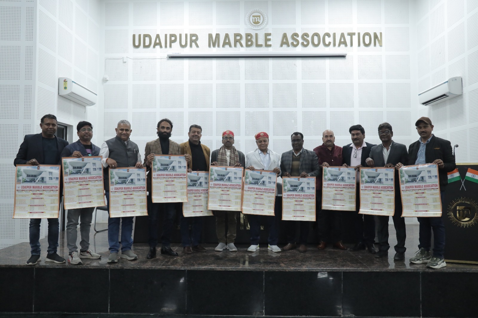 Udaipur Marble Association Launches Annual Calendar and Inaugurates Projector