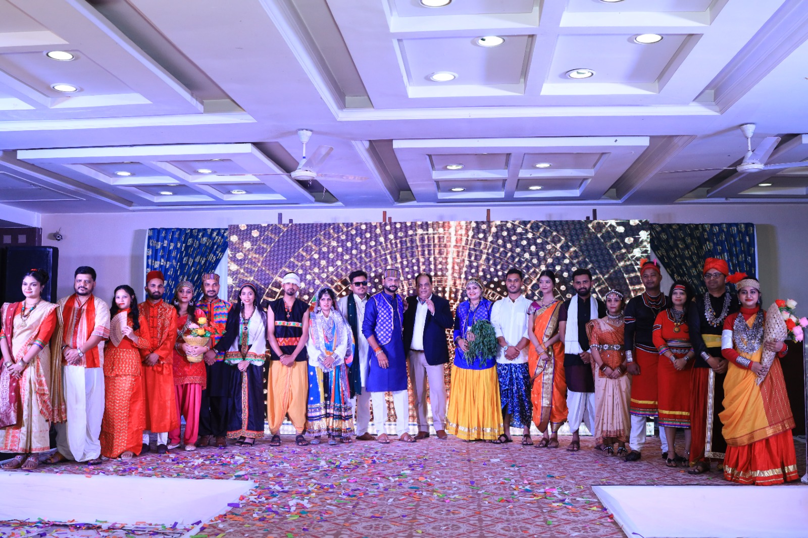 A Unique Display of Unity in Diversity; Employees Showcase Traditional Attires on the Ramp