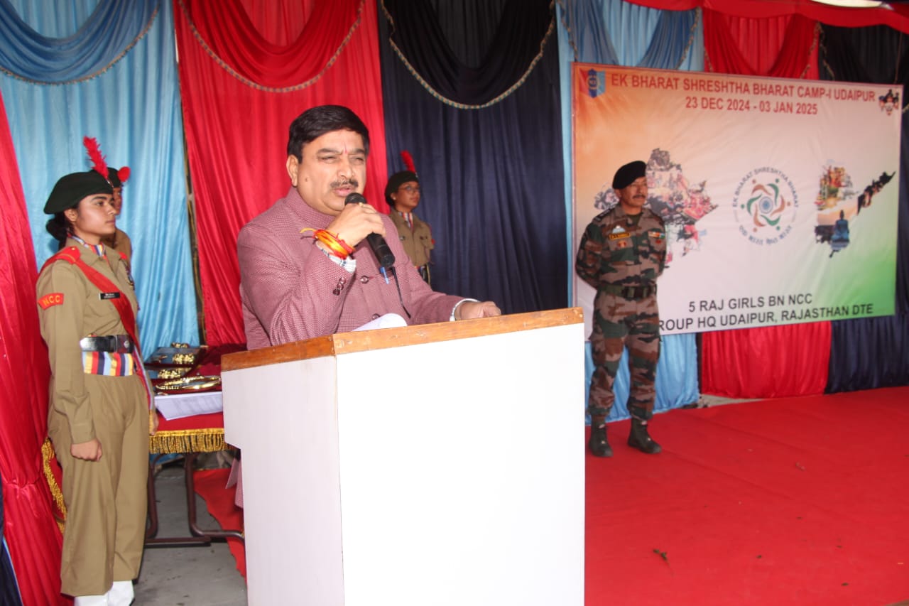 "Ek Bharat Shreshtha Bharat" NCC Camp Concludes with New Year Celebrations