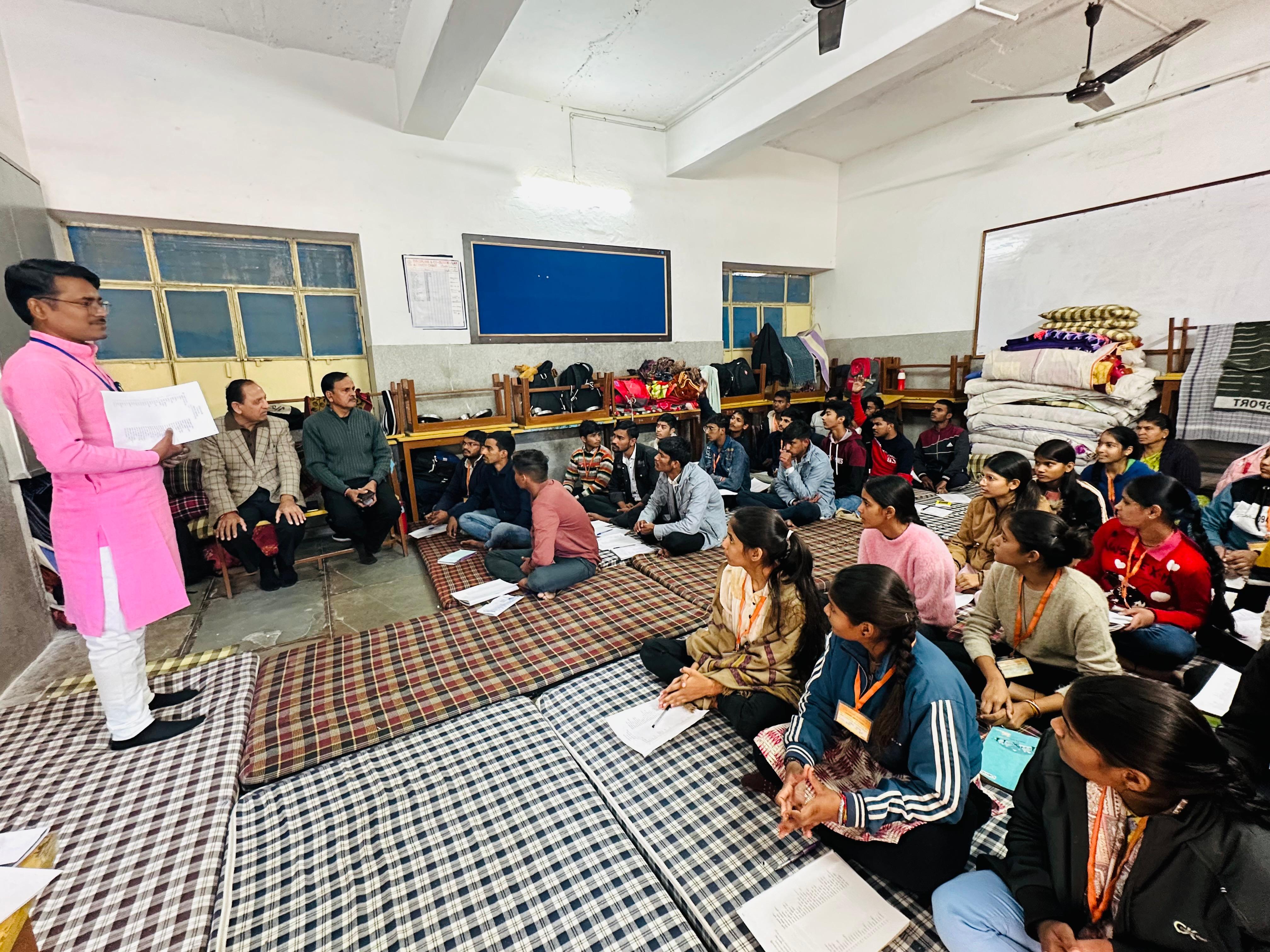 Sanskrit Camp Participants Learning the Art of Poetry Composition